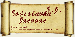 Vojislavka Jačovac vizit kartica